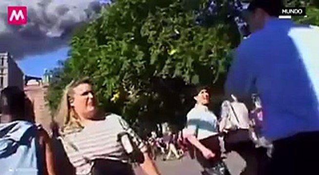 Escenas impactantes del 9/11