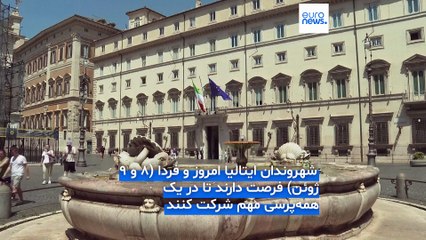 همه‌پرسی برای تسهیل اعطای تابعیت ایتالیا؛ ملونی با هدف تشویق به عدم مشارکت رای نمی‌دهد