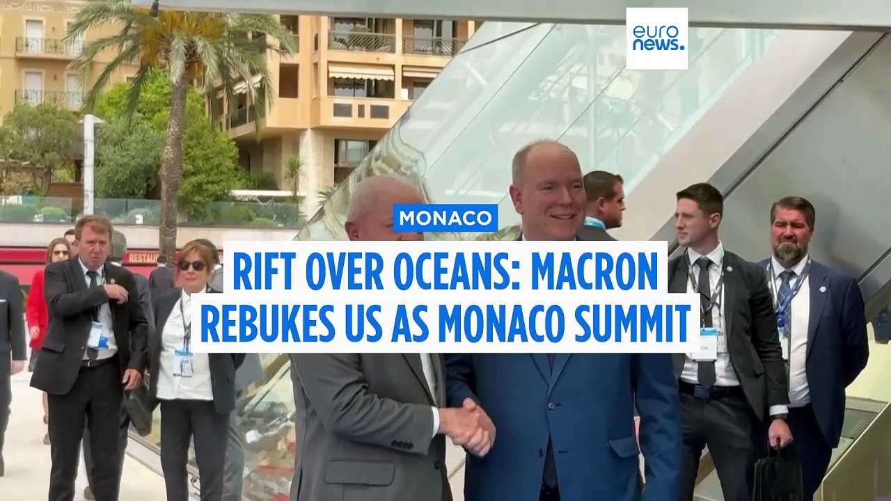 Rift over oceans: Macron rebukes climate change deniers ahead of Nice summit