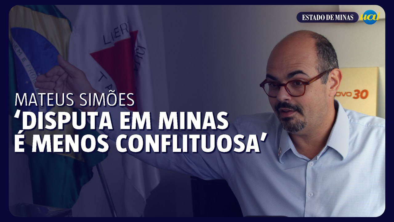 Cenário de disputa em Minas é muito menos conflituoso, afirma Simões
