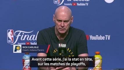 Pacers - Carlisle : "On ne veut pas que Shai marque 38 points"