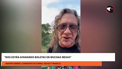 "Nos están afanando boletas en muchas mesas"