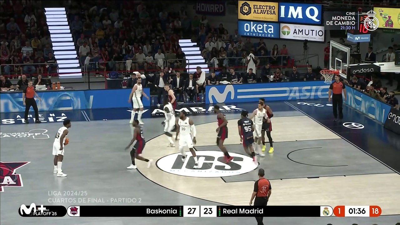Baskonia RMB playoff 2do partido Liga Endesa ACB Domingo 8 junio 2025
