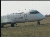 Take off CRJ100 Brit-Air at the airport of Rennes