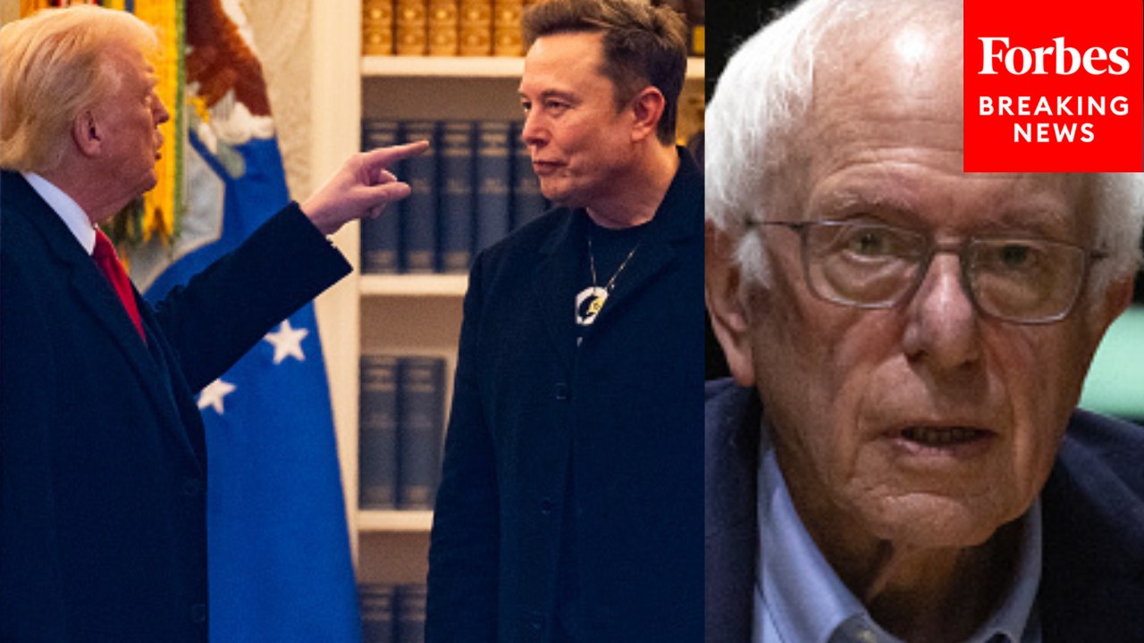 JUST IN: Bernie Sanders Give Unvarnished Take On Trump-Musk Public Feud