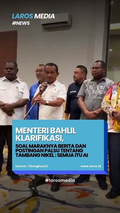 Menteri ESDM dan Gubernur Papua Barat Daya Klarifikasi Isu Tambang Nikel di Raja Ampat