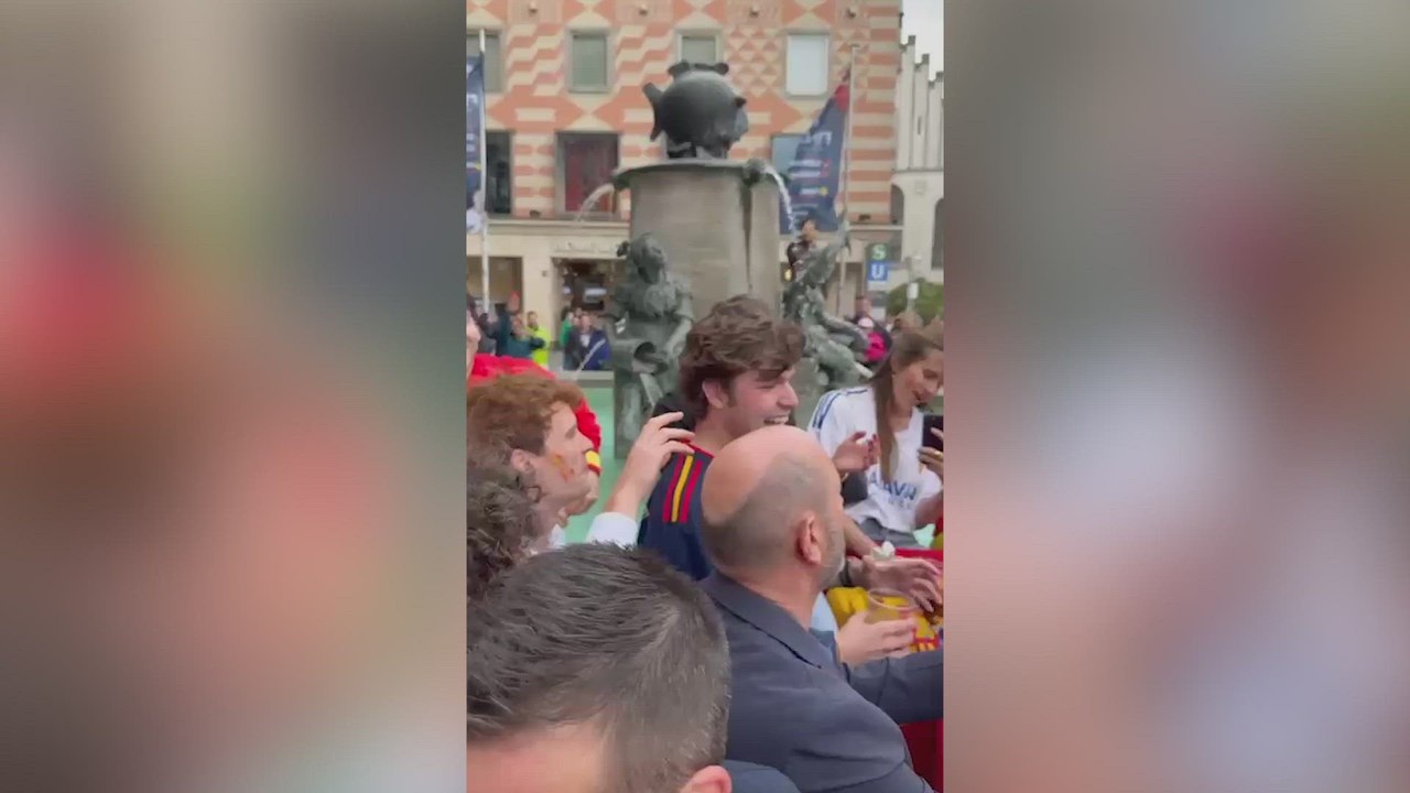 Los españoles de previa en Múnich y aparece Rafa Louzán: nadie lo esperaba