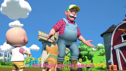 Bingo (Farm Version) _ CoComelon Nursery Rhymes & Kids Songs