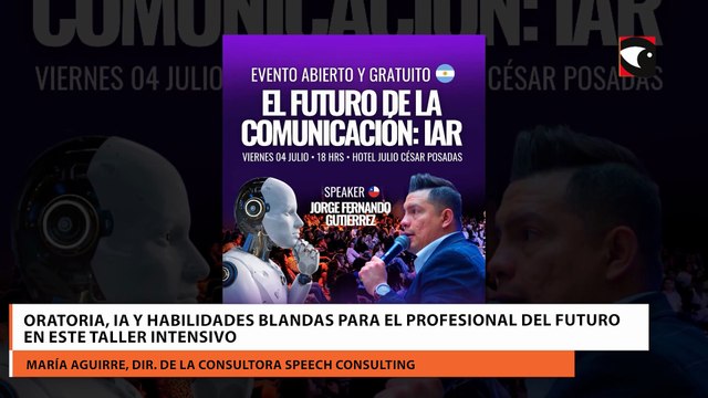 Oratoria, IA y habilidades blandas para el profesional del futuro en este taller intensivo