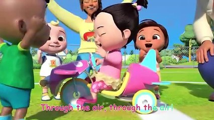 Airplane Song _ CoComelon Nursery Rhymes _ Kids Songs(480P)