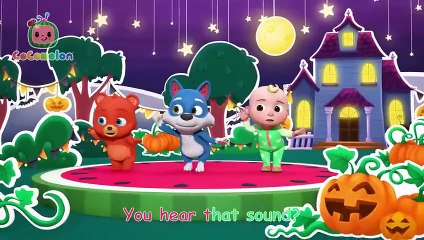 Baby Animals Halloween Night 🎃 _ CoComelon Animal Time Nursery Rhymes for kids(480P)