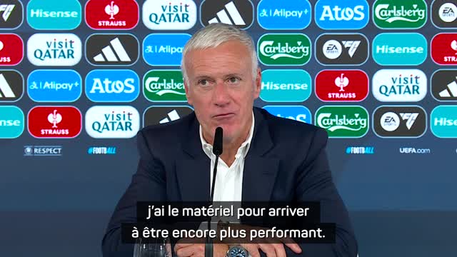 Bleus - Deschamps : "J’ai le matériel pour arriver à être encore plus performant"