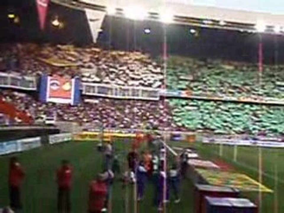 PSG ST-ETIENNE HOMMAGE A PAULETA, TIFO