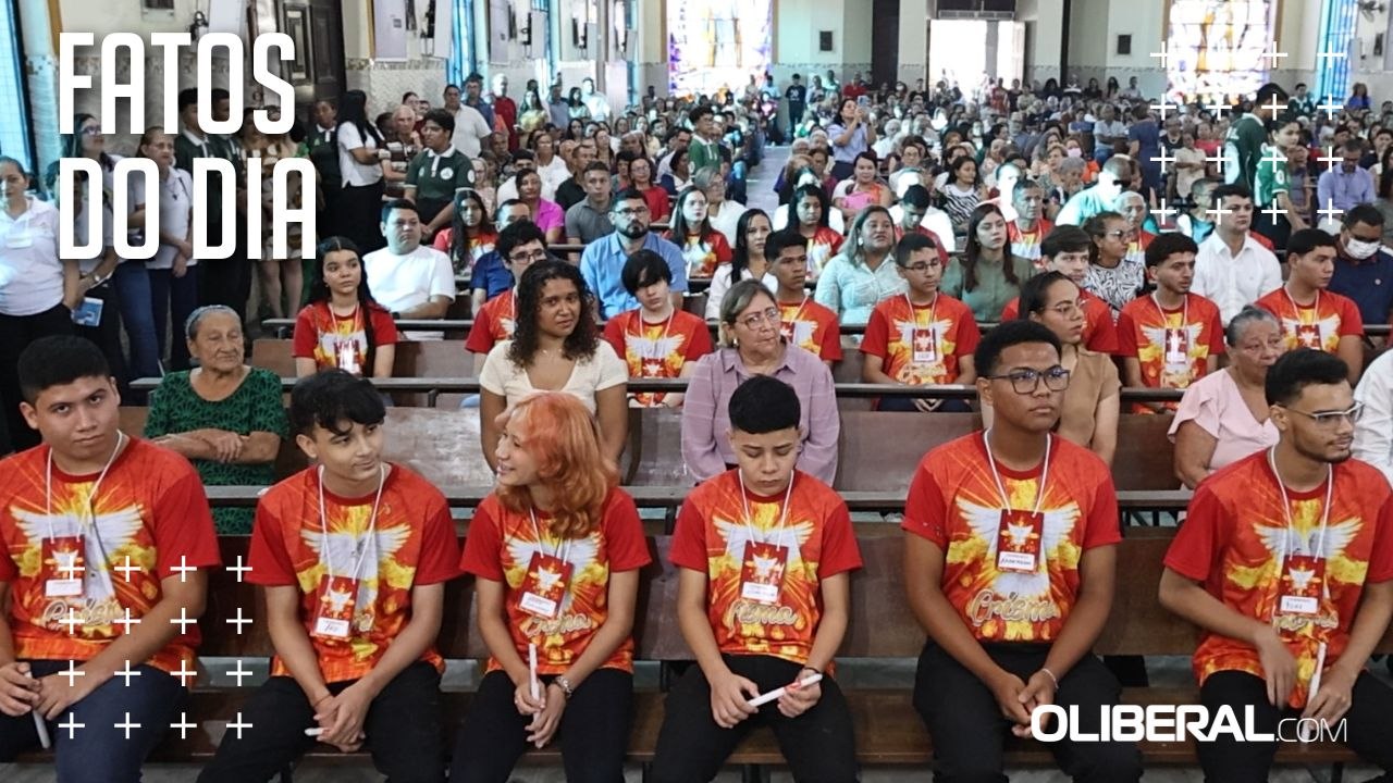 Pentecostes é celebrado com Crisma de jovens e adultos na Paróquia São José de Queluz, em Belém