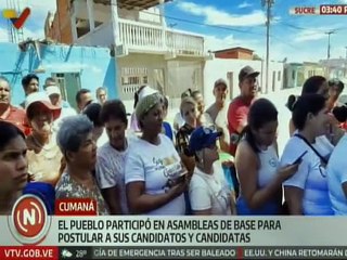 Sucre | Militancia del GPP participó de manera protagónica en el proceso de postulaciones del 07-jun