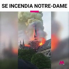 Incendio en Catedral de Notre Dame