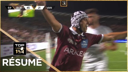 TOP 14 Saison 2024-2025 J26 - Résumé Union Bordeaux-Bègles - RC Vannes