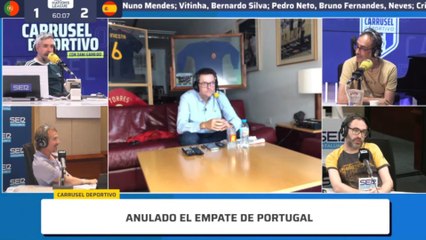 El gol de Cristiano Ronaldo en el Portugal vs. España, final de la Nations League