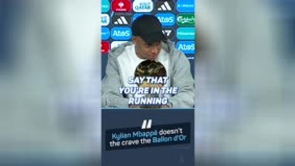 Does Mbappe care about winning the Ballon d'Or?