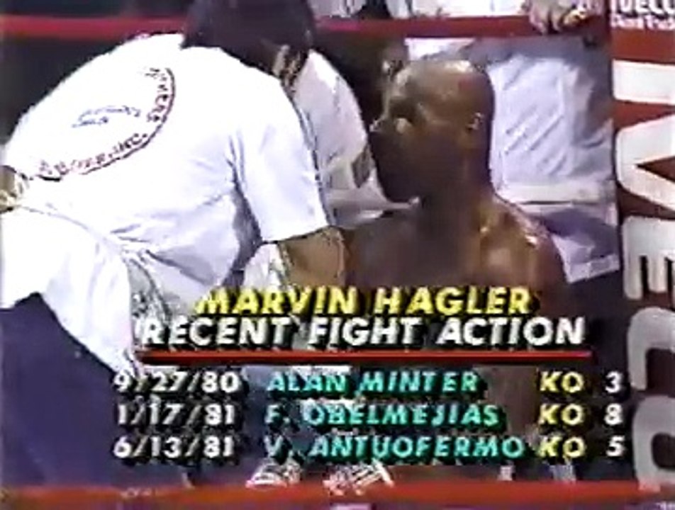 Marvelous Marvin Hagler vs Mustafa Hamsho - HBO 10-3-81