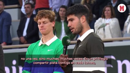 Alcaraz sobre su victoria en Roland Garros