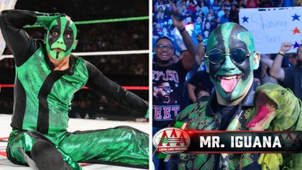 Mr. Iguana dedica su debut en la WWE a México: "Sin pariente no hay ambiente"