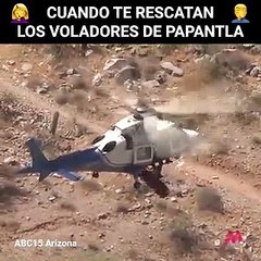 Cuando te rescatan los voladores de Papantla