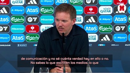 Nagelsmann pide a Flick que aclare el futuro de Ter Stegen