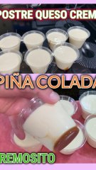 haz este postre sabor a piña colada y sorprende a todos.