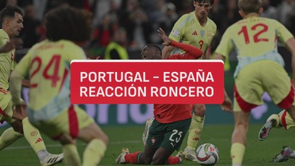 Reacción Roncero al Portugal 2 - España 2