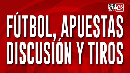Fútbol, apuestas, discusión  y tiros ¿Quiénes son los Homero?
