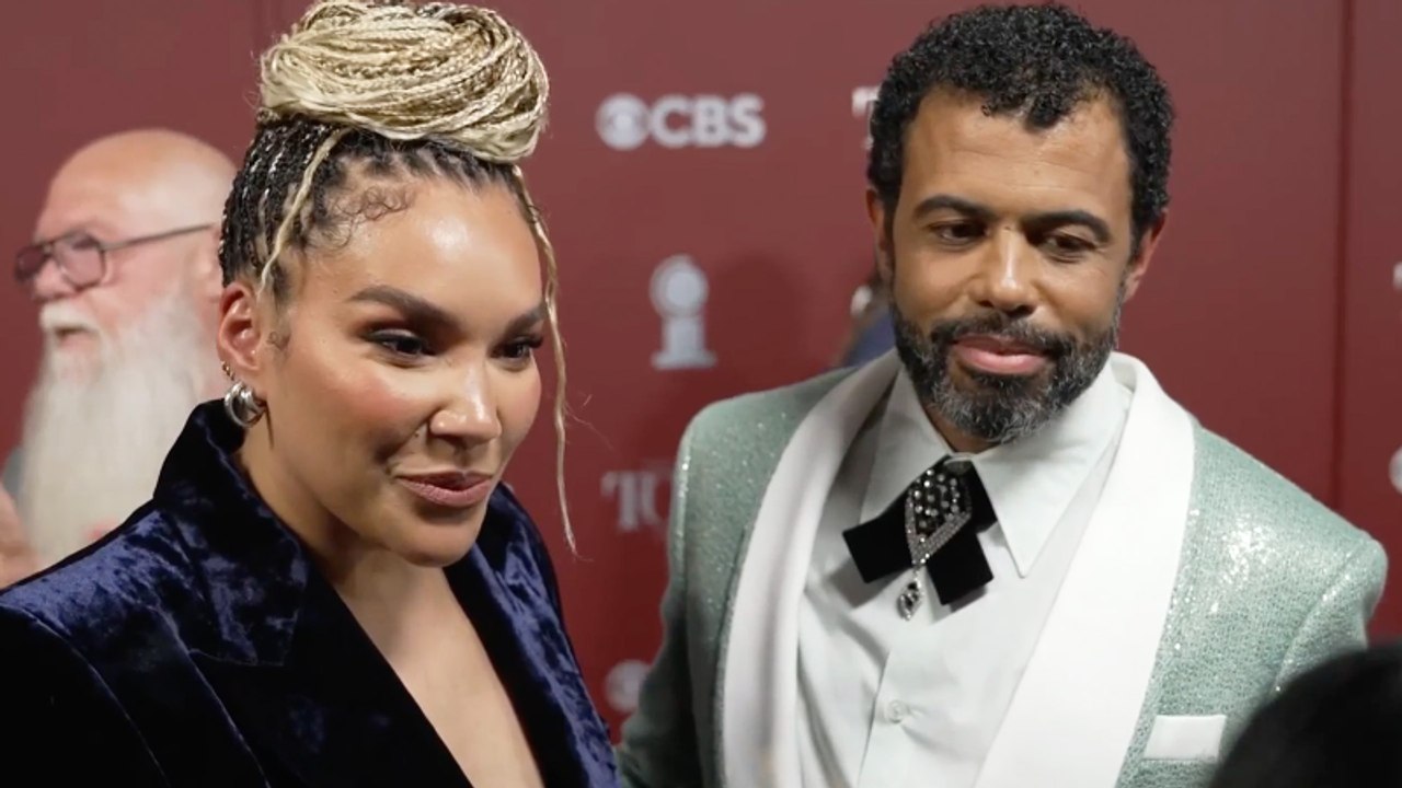 Daveed Diggs & Emmy Raver-Lampman on Reuniting With Cast of 'Hamilton' for Tonys | Tony Awards 2025
