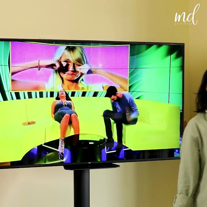 Creating hilarious clips using the TV! 😅🤣