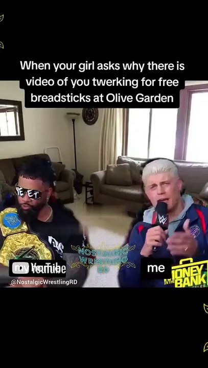 wwe money in the bank 2025 meme jey uso and cody rhodes #wwe #codyrhodes #shorts #jeyuso