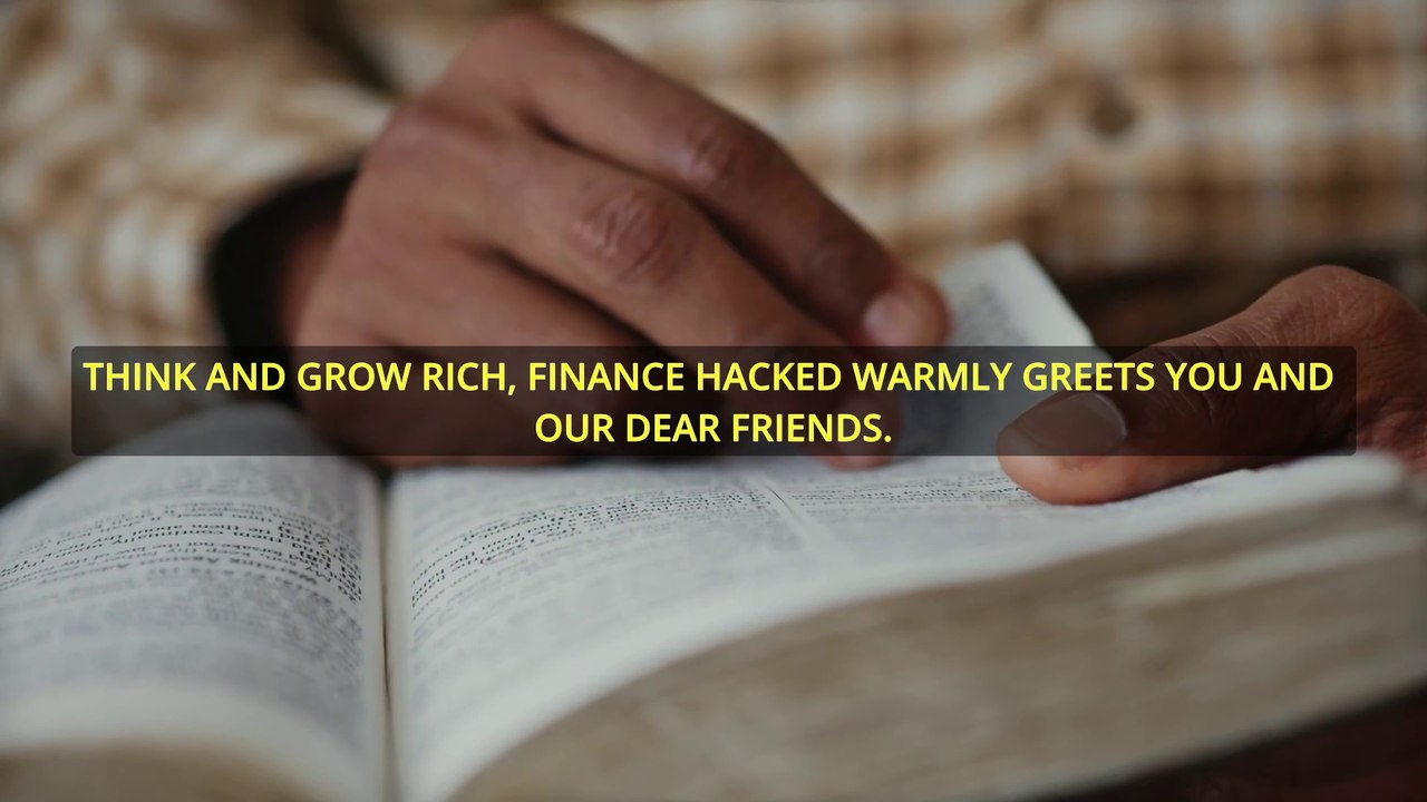 Think and Grow Rich: The REAL Secret to Financial Freedom | Finance Hacked