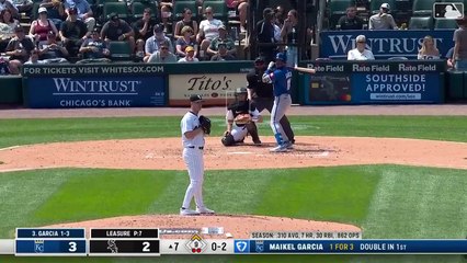 Maikel García produce una carrera con hit