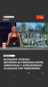 Bloqueos ‘evistas’: Reportan 80 personas entre arrestadas y aprehendidas acusadas por terrorismo