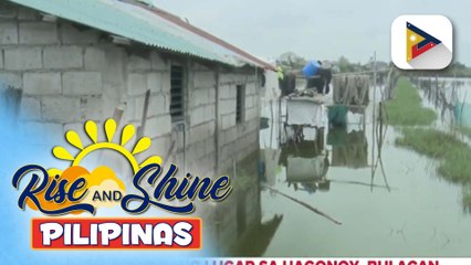 Ilang lugar sa Hagonoy, Bulacan, binaha dahil sa malakas na buhos ng ulan