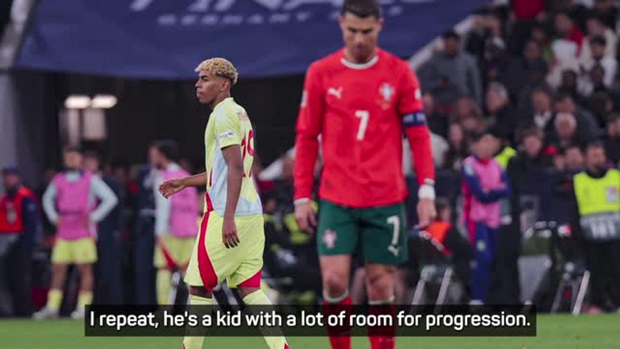 Ronaldo asks everyone to go easy on Lamine Yamal after quiet final