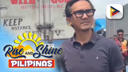 Pagkain at essential goods, nakarating na sa mga apektado ng bagong patarakan sa San Juanico bridge