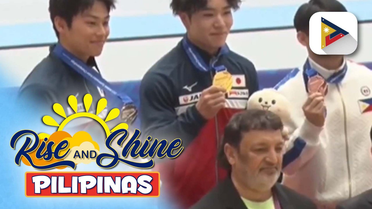 Apat na medalya, nasungkit ni Carlos Yulo sa 2025 Men's Artistic Gymnastics Asian Championship na isinagawa sa South Korea