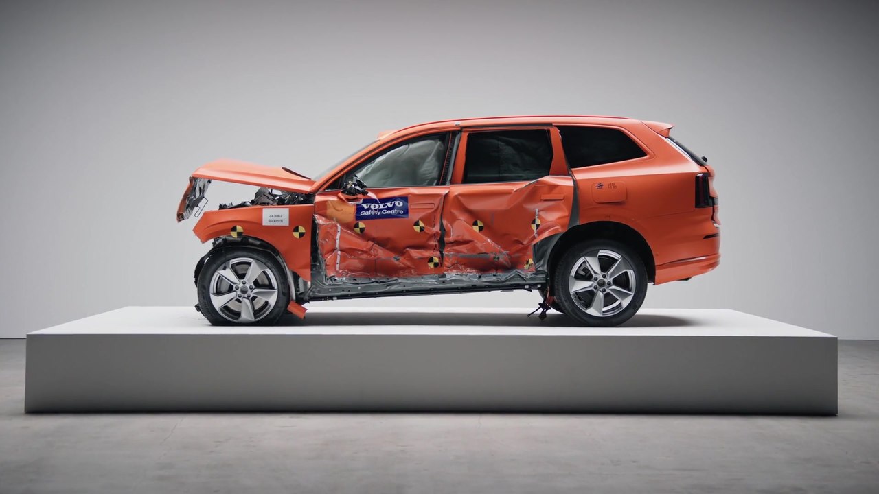 Volvo Cars Safety Center Crash-Labor - Mit der Zeit immer besser
