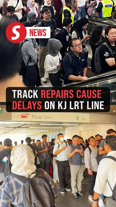 Track switch repairs cause delays on Kelana Jaya LRT line