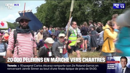 Avec près de 20.000 participants, le pèlerinage de Chartres bat un record d'affluence