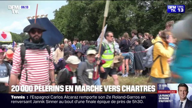 Avec près de 20.000 participants, le pèlerinage de Chartres bat un record d'affluence