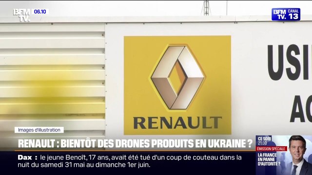 Le constructeur automobile Renault envisage de produire des drones en Ukraine