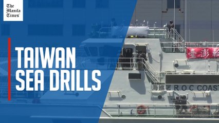 Taiwan holds drills as leader says it faces 'constant gray intrusion' from China