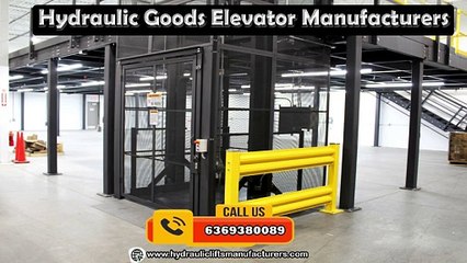 Hydraulic Goods Elevator