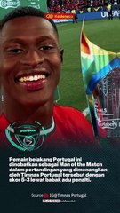 Nuno Mendes Jadi Man of the Match di Laga Portugal vs Spanyol