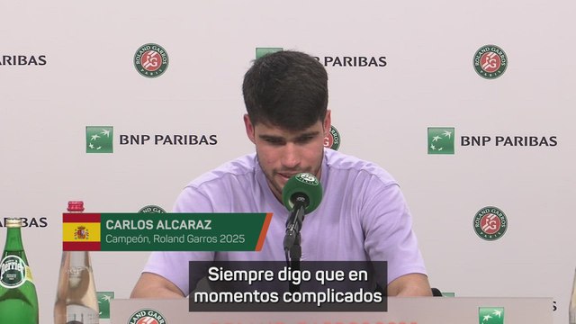El momento en el que Carlos Alcaraz habló de Rafa Nadal tras la remontada: lo que dice vale oro